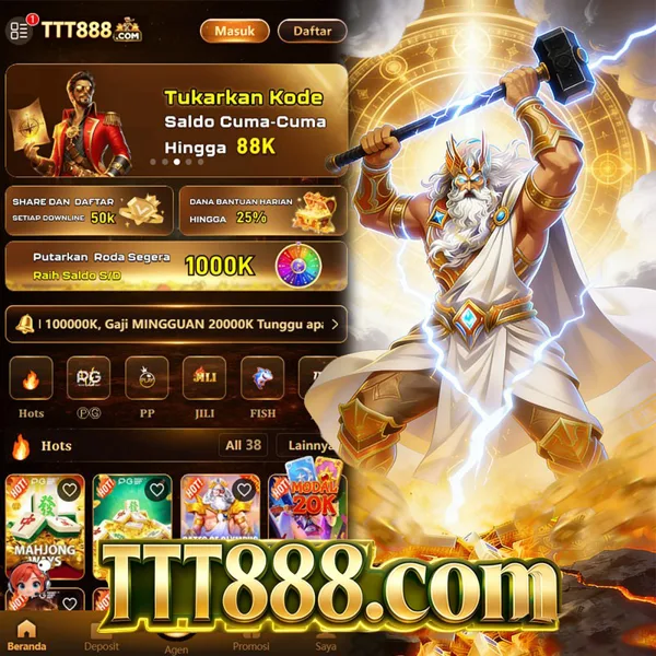 TTT888 Bonus Member Baru 100%